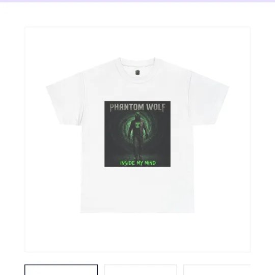Inside My Mind band t-shirt